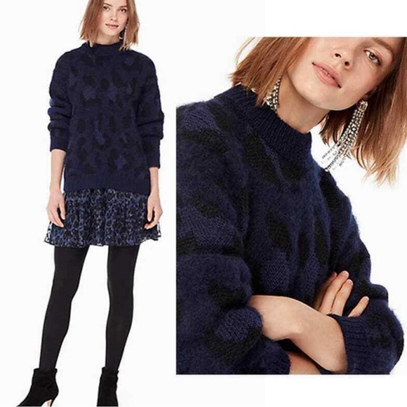 NWT Kate Spade Wild Ones  alpaca wool sweater. Oversized fit - Picture 1 of 10